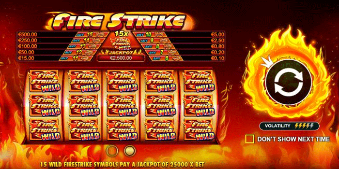 Mekanisme Jackpot Slot Fire Strike Dijelaskan Secara Lengkap