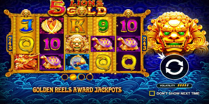 Pola Bermain Slot 5 Lions Gold Secara Umum Untuk Pemula